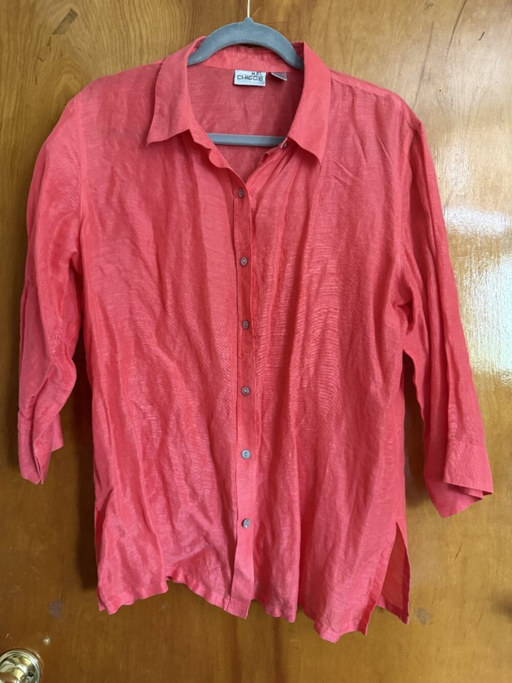 Gorgeous silk/linen blend casual oversize blouse
